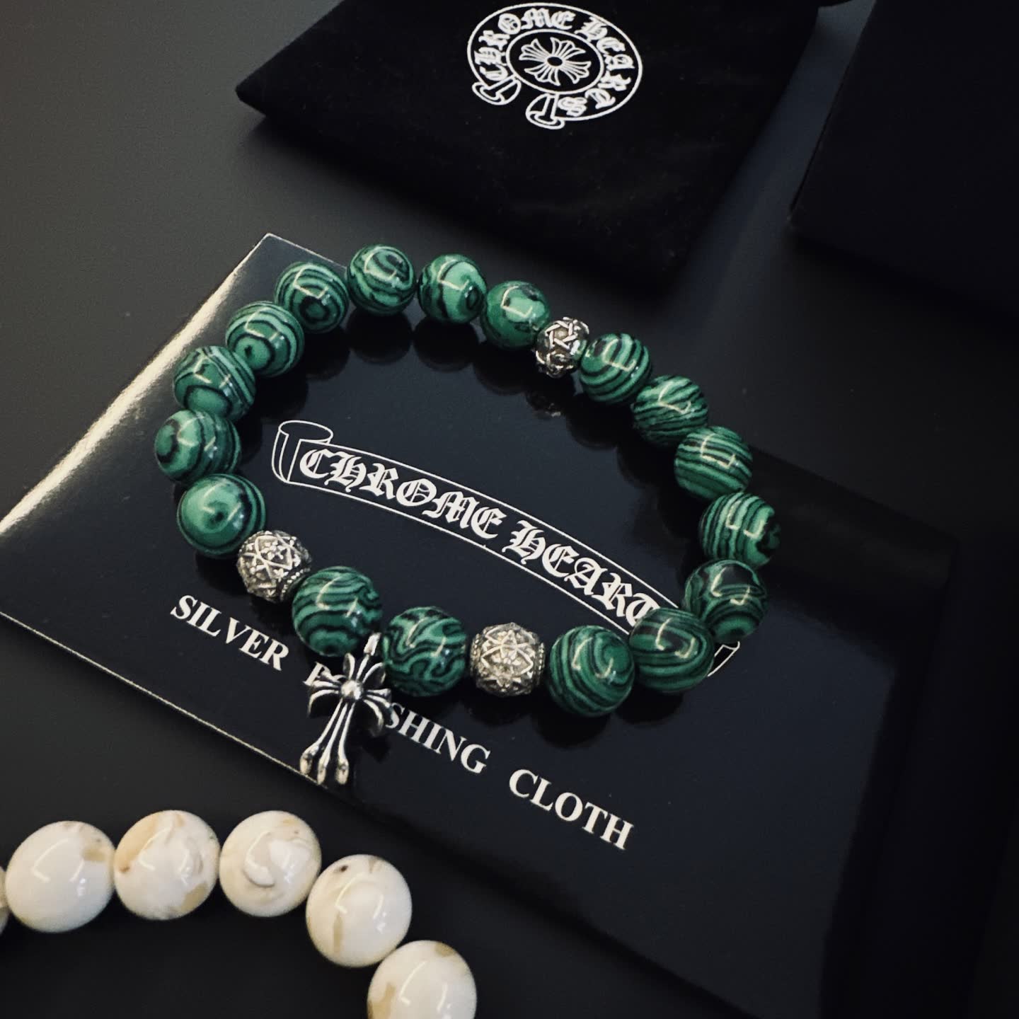 Chrome Hearts Beaded Bracelet Set